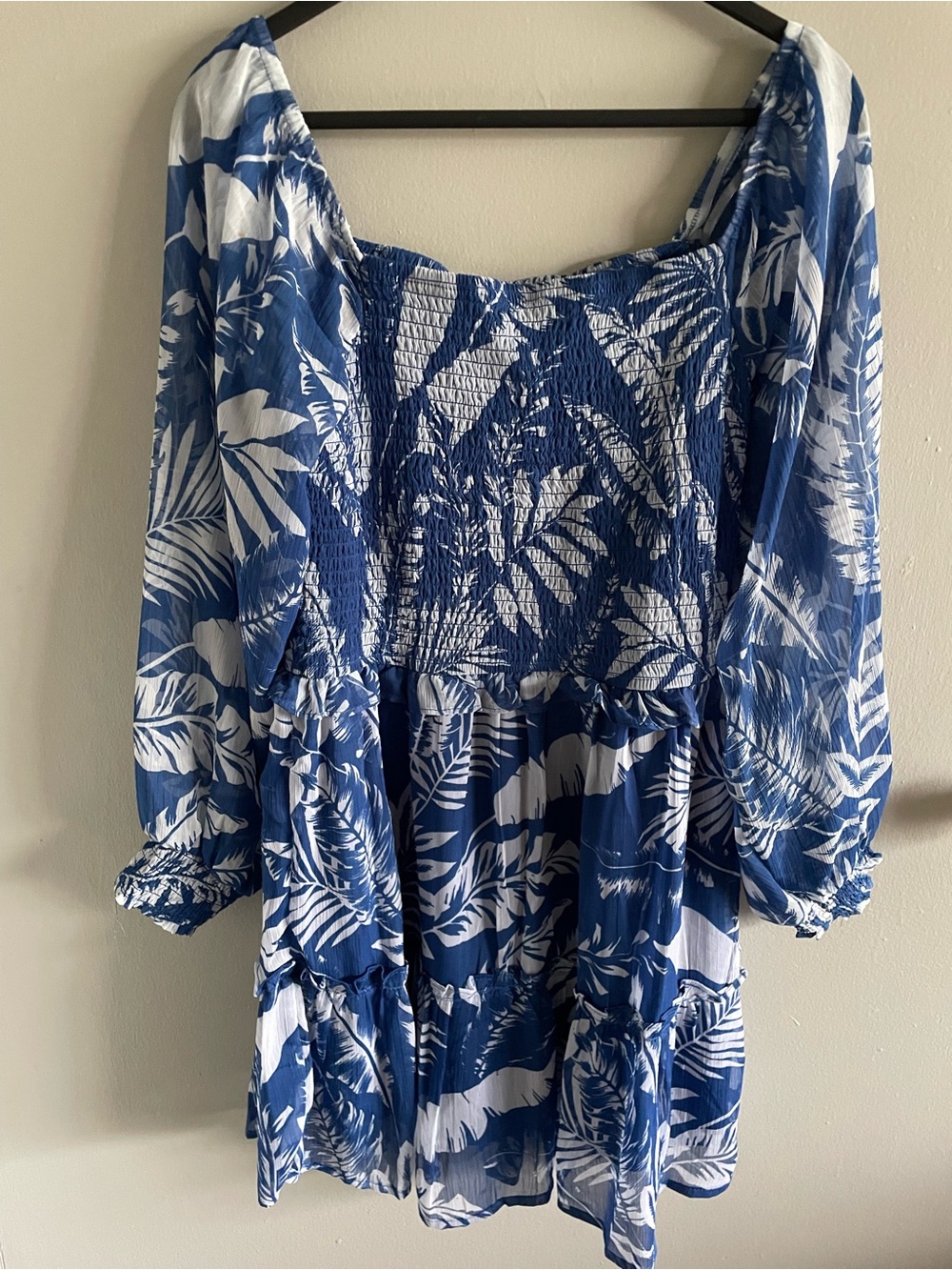 Blue dress large